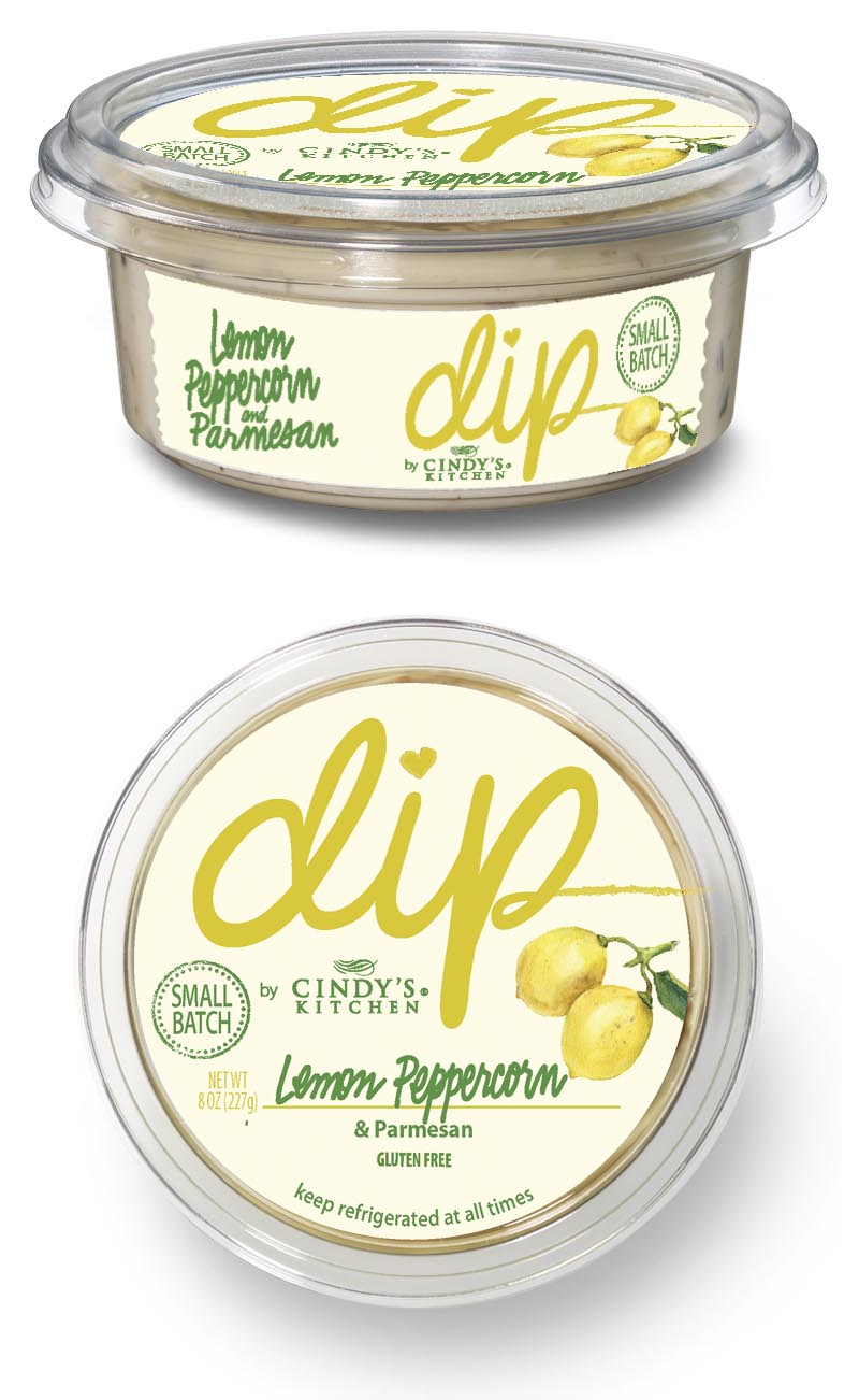 Lemon Peppercorn and Parmesan Dip Logo